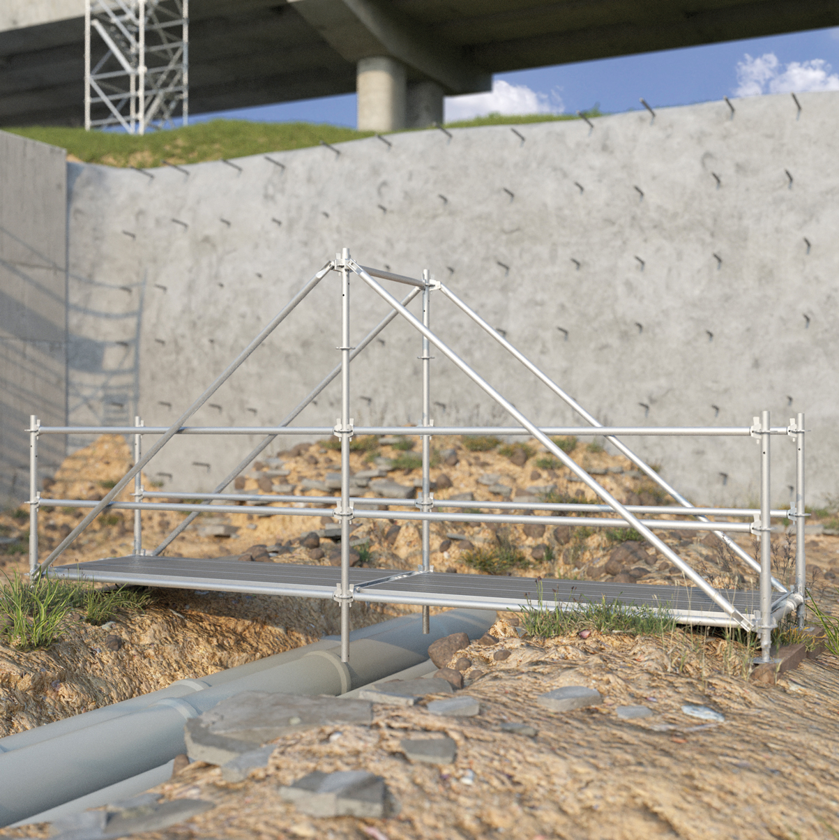 Accés aux chantiers Tobler SA